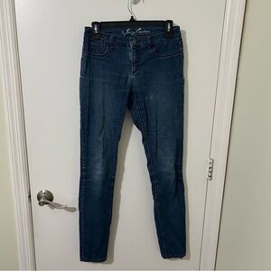 Juicy Couture Women's Blue Denim Skinny Jeans Size Medium